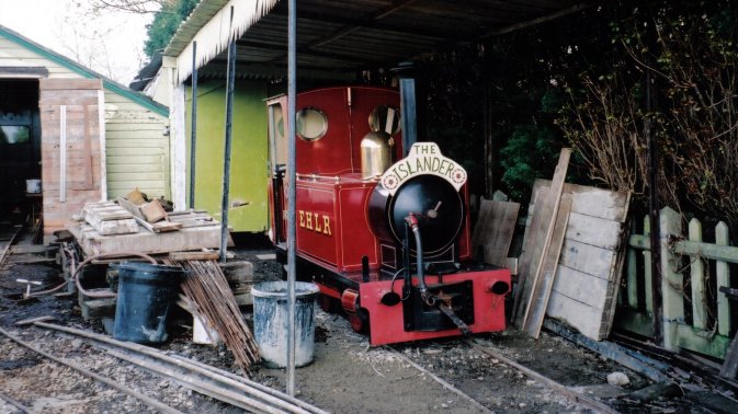 The East Hayling Light Railway at Mill Rythe Camp.